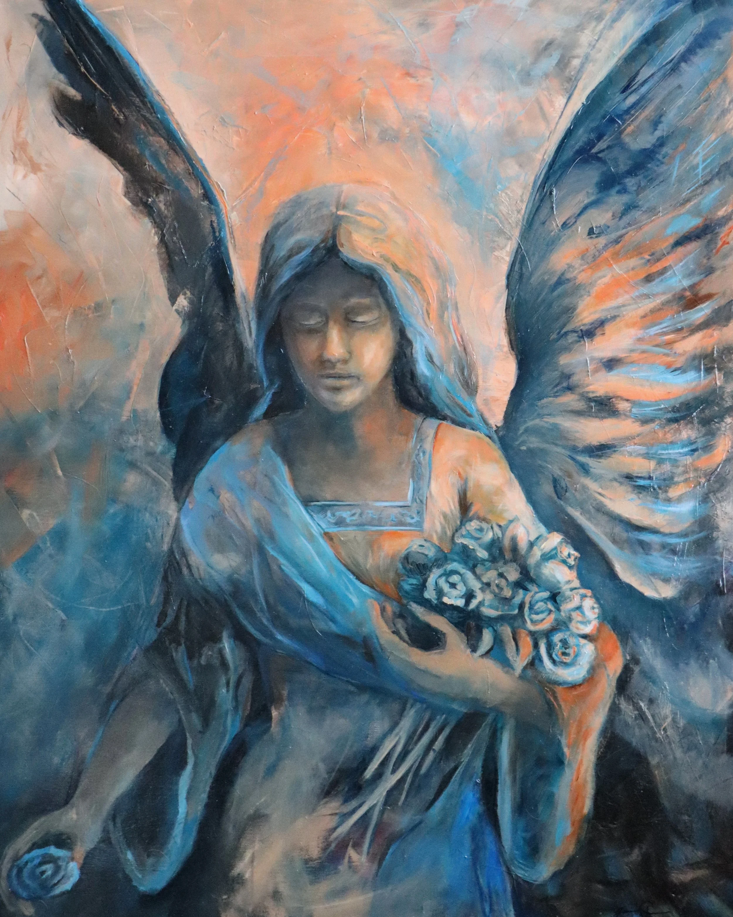 Guardian of Memories - Original Painting by Jonna Jokikunnas