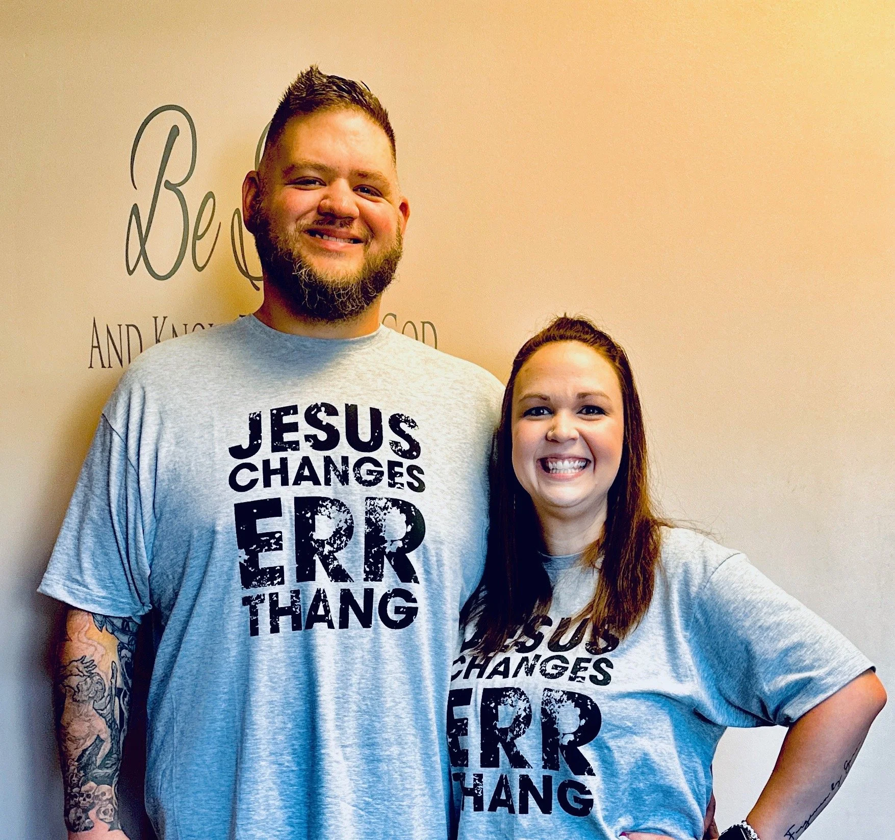 Youth leaders at Cross Pointe Church in Laurinburg serving the next generation.