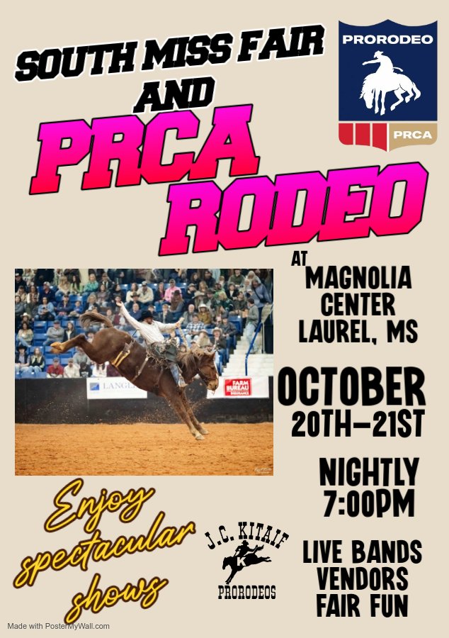 South Miss Fair and PRCA Rodeo