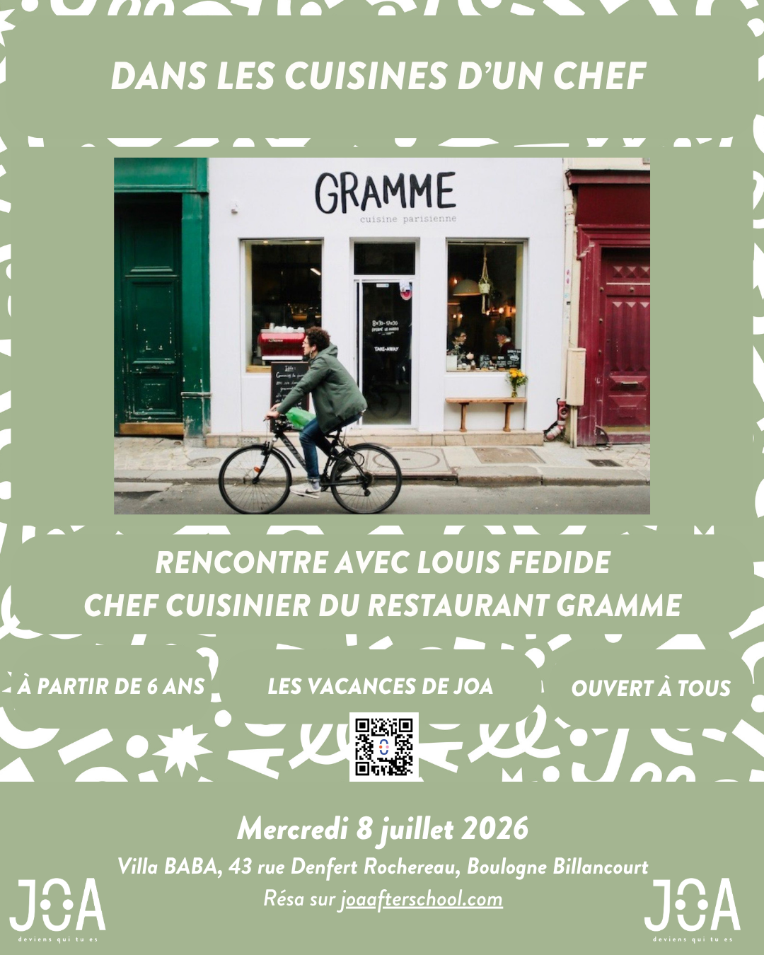 À LA CARTE - JOURNÉE - VACANCES D'ÉTÉ - DU 6 AU 10 JUILLET 2026
