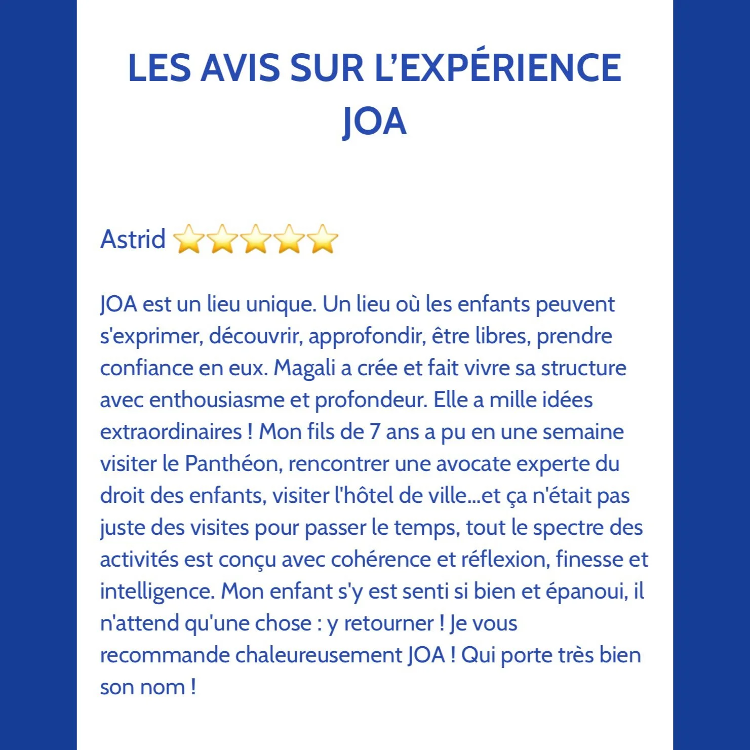 À LA CARTE - JOURNÉE - VACANCES D'ÉTÉ - DU 24 AU 28 AOÛT 2026