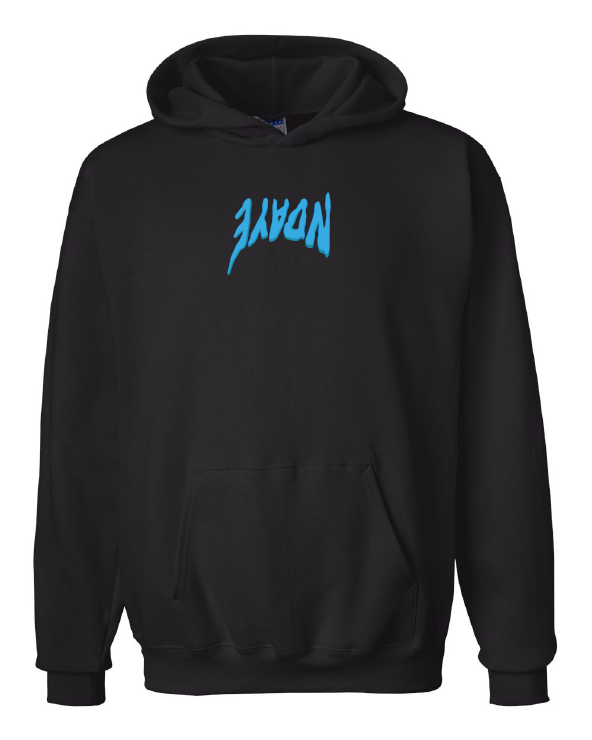 Custom Logo Hoodie - Black