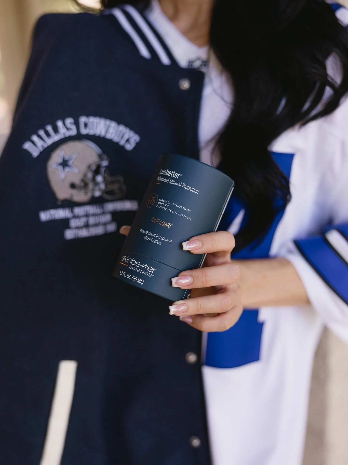 The real anti-aging MVP? SPF 

Here&rsquo;s why: A broad-spectrum sunscreen protects against both UVA + UVB rays.
☀️ UVA rays = &ldquo;A&rdquo; for aging &rarr; these penetrate deep into the skin and break down collagen + elastin, leading to fine lin