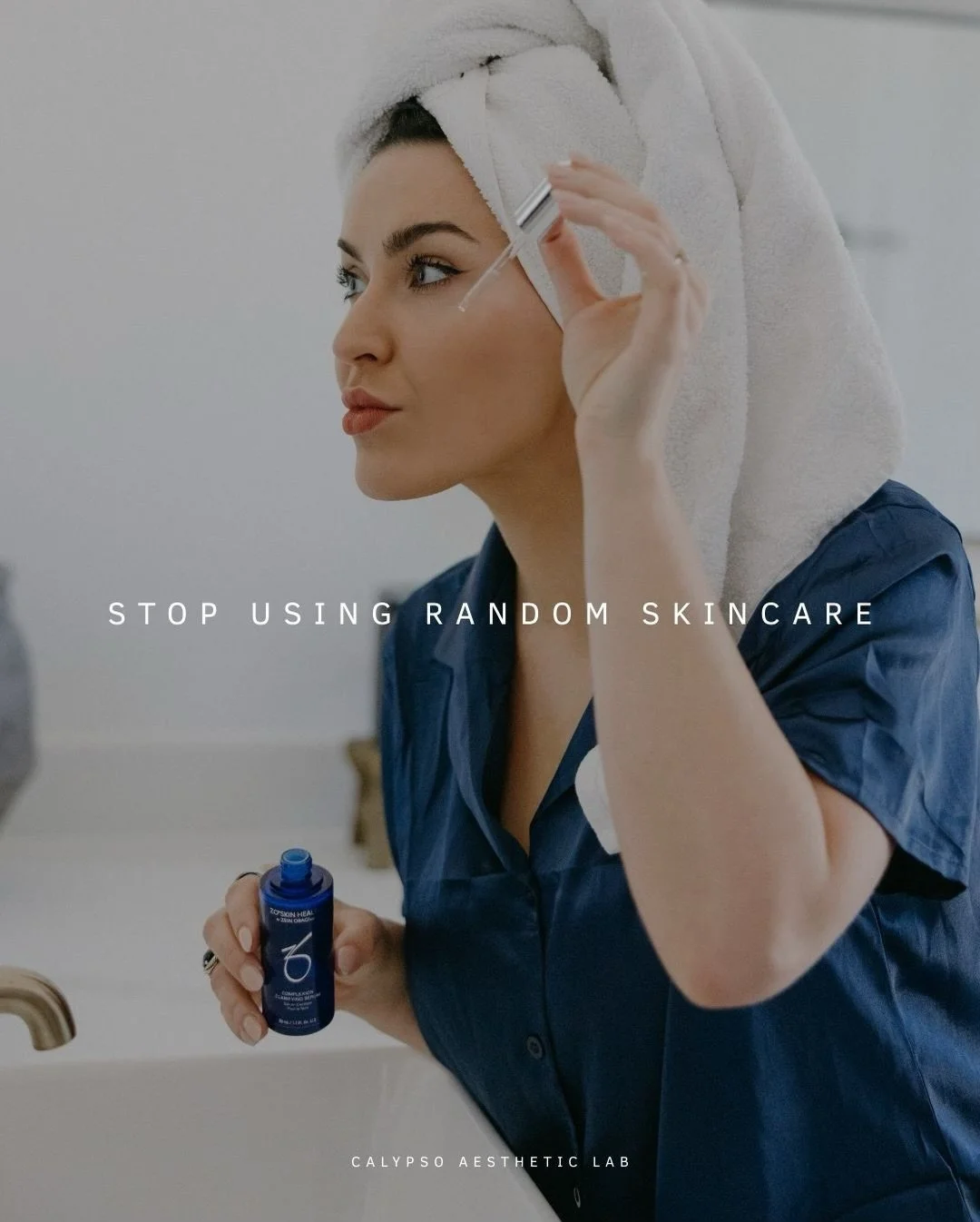 Stop using random skincare and overwhelming your skin. 

When products aren&rsquo;t clinically tested, don&rsquo;t work together, or aren&rsquo;t chosen for your unique skin, progress stalls. 

More isn&rsquo;t better. 
Trendy isn&rsquo;t better. 
In