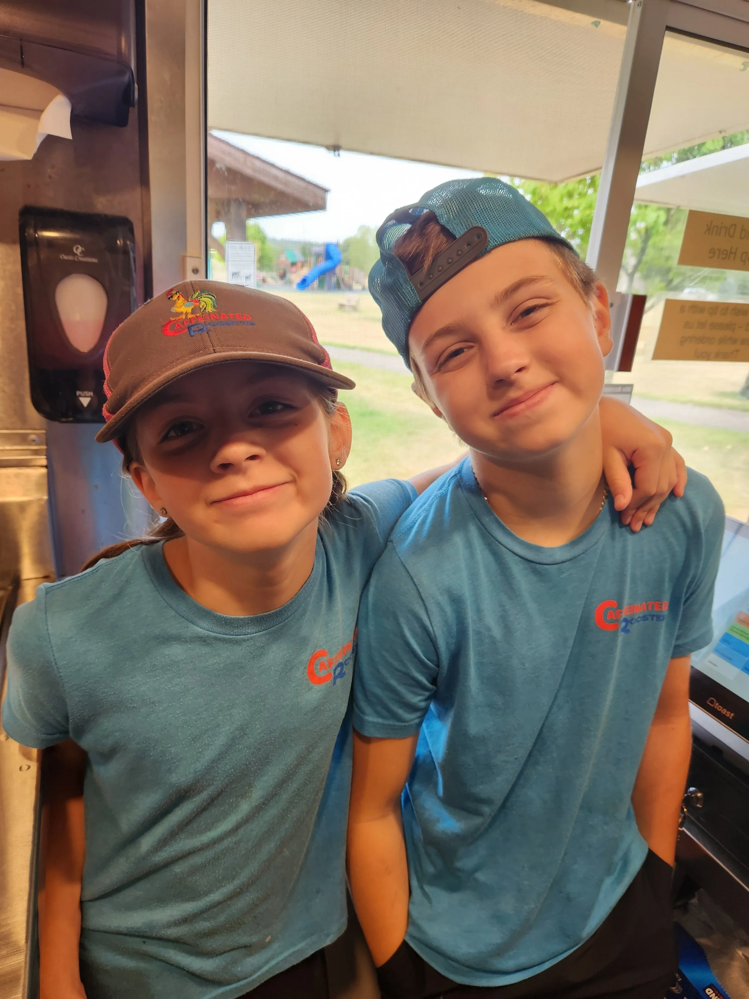 The dynamic duo!