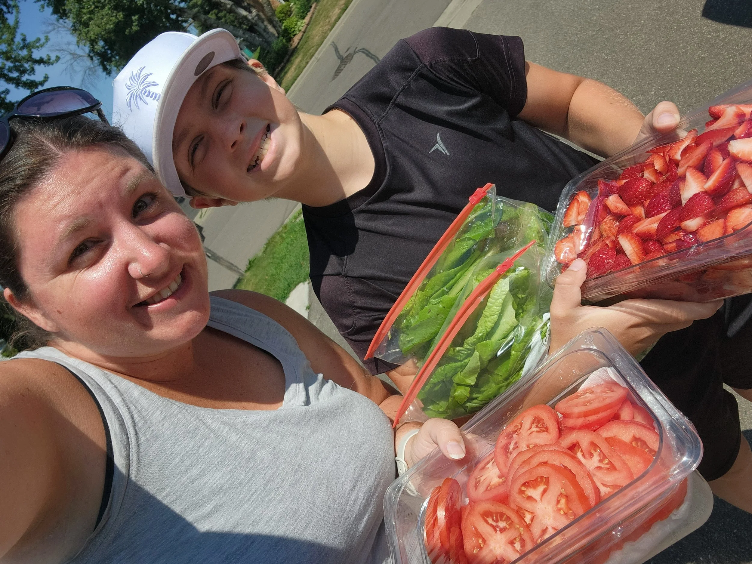 How we keep the ingredients fresh, fresh, FRESH! Runners!