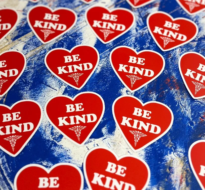 Be Kind Nursing Stickers $3 plus tax.