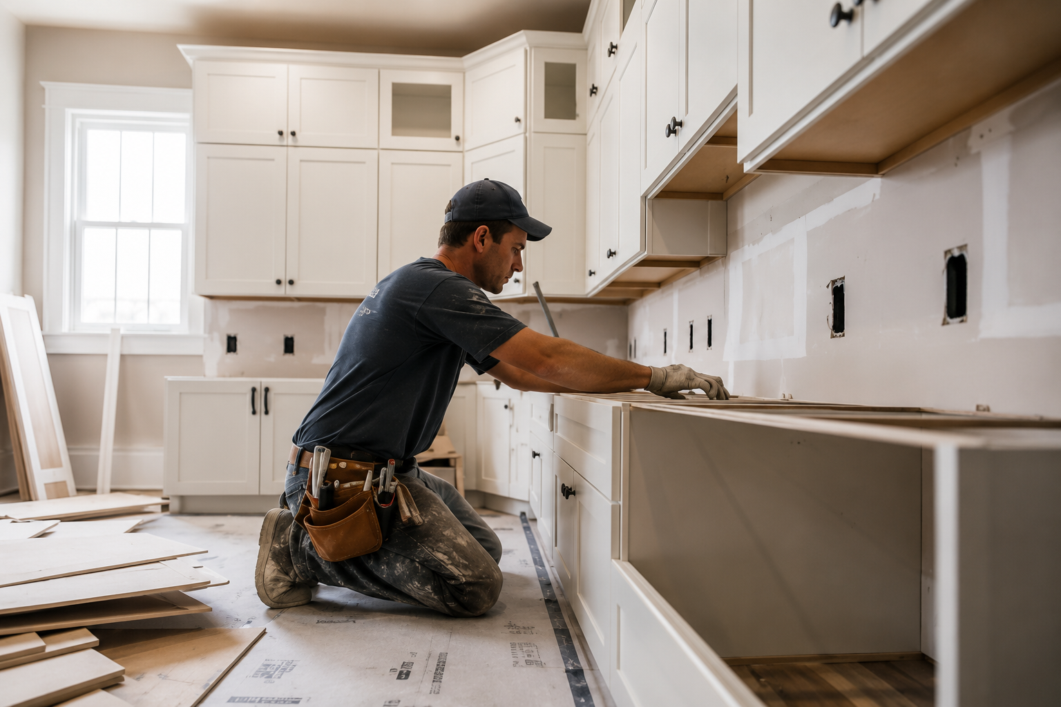 The Role of a Skilled Installer: Why Professional Cabinetry Installation Is Not a DIY Project