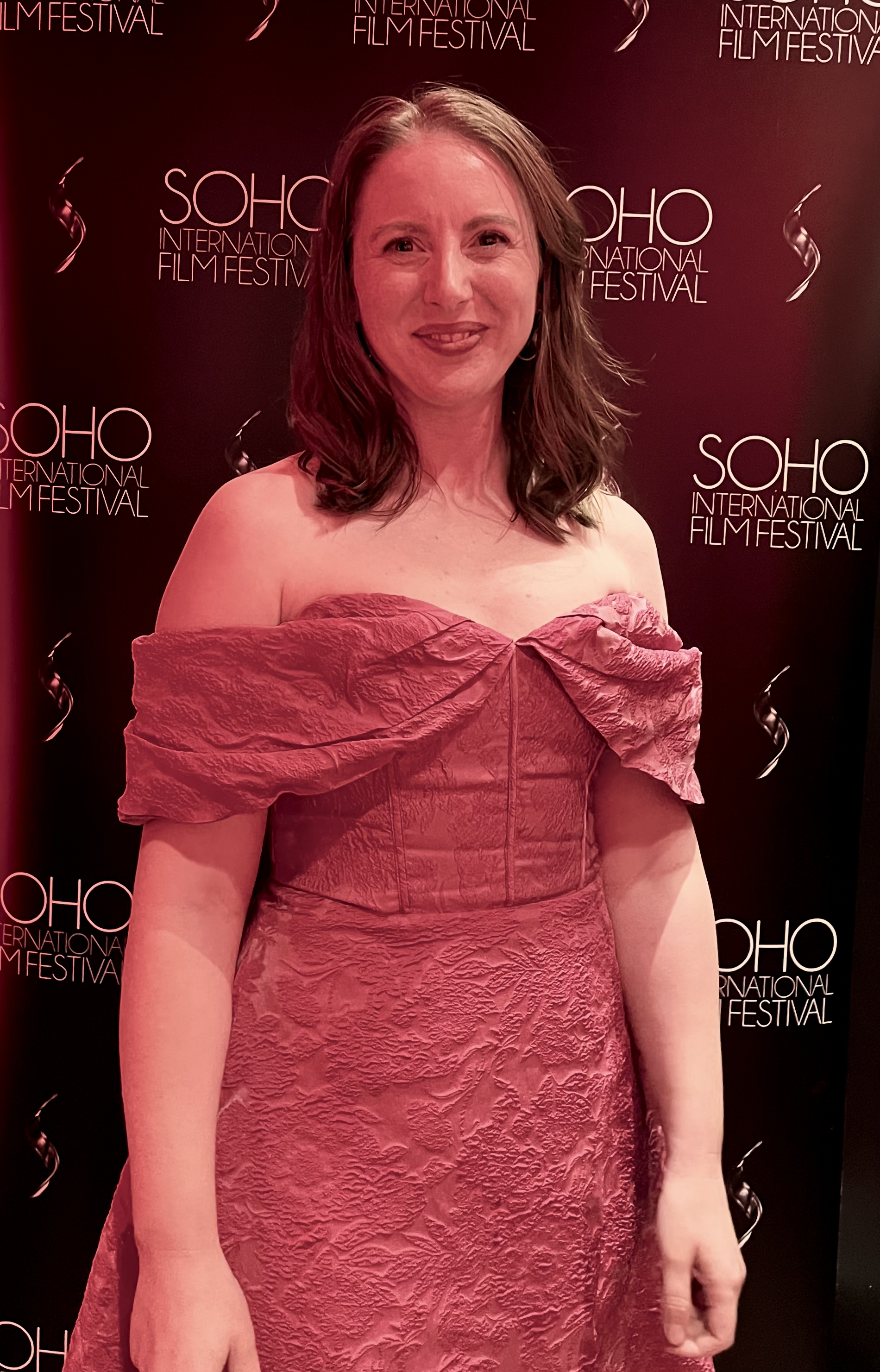 Tova at the Soho International Film Festival.