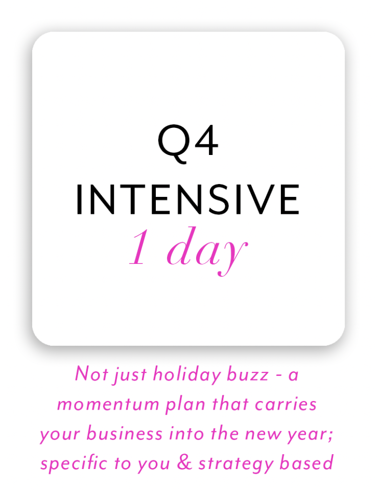 Q4 Intensive