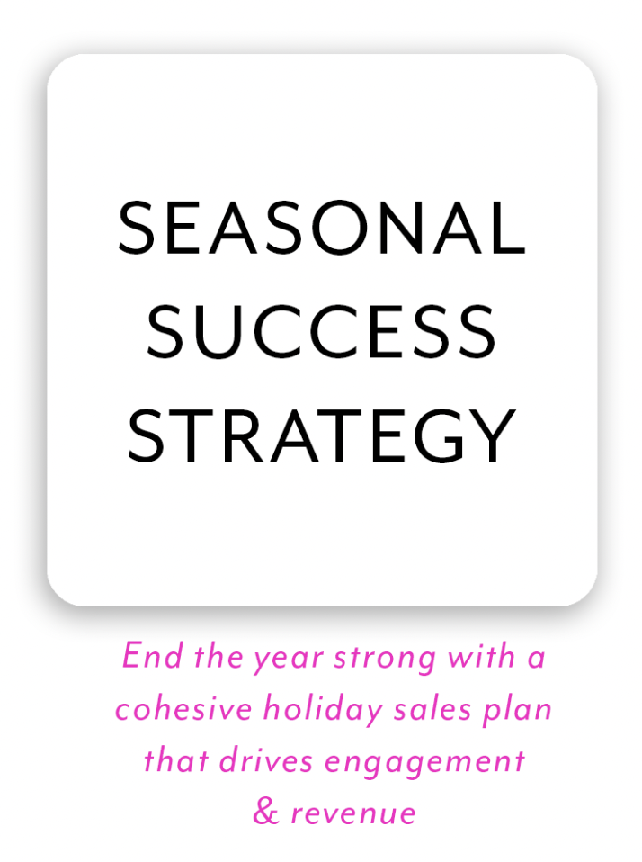 Seasonal Success Strategy