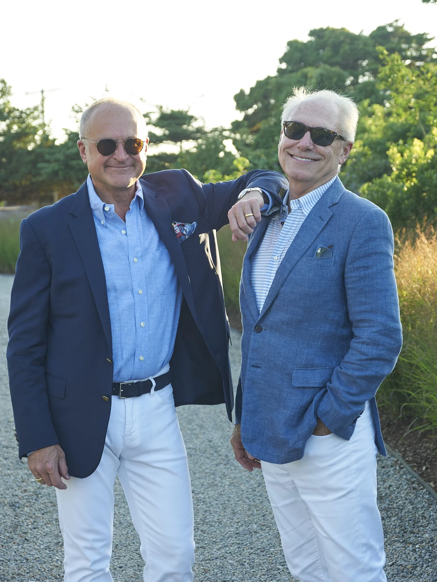 Gary McBournie &amp; Bill Richards, Principals of New York and Boston based, Interiors Firm McBournie Richards 