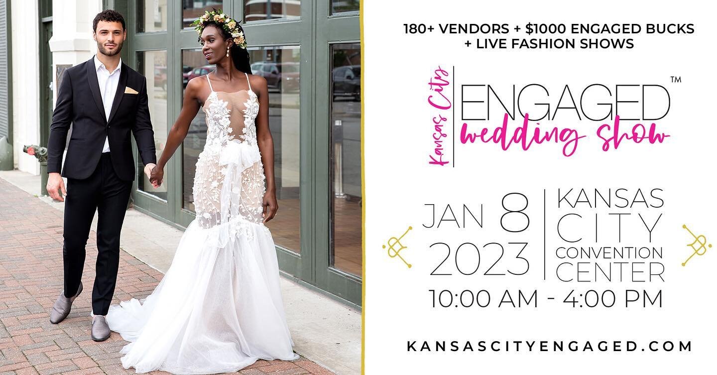 Who got engaged this holiday season?! Start planning for your big day at the Kansas City Engaged Wedding Show. See you January 8th!
.
.
.
.
#engaged #newlyengaged #wedding #weddingplanning #weddingplanner #kcweddings #kansascityengaged #kcengaged #we