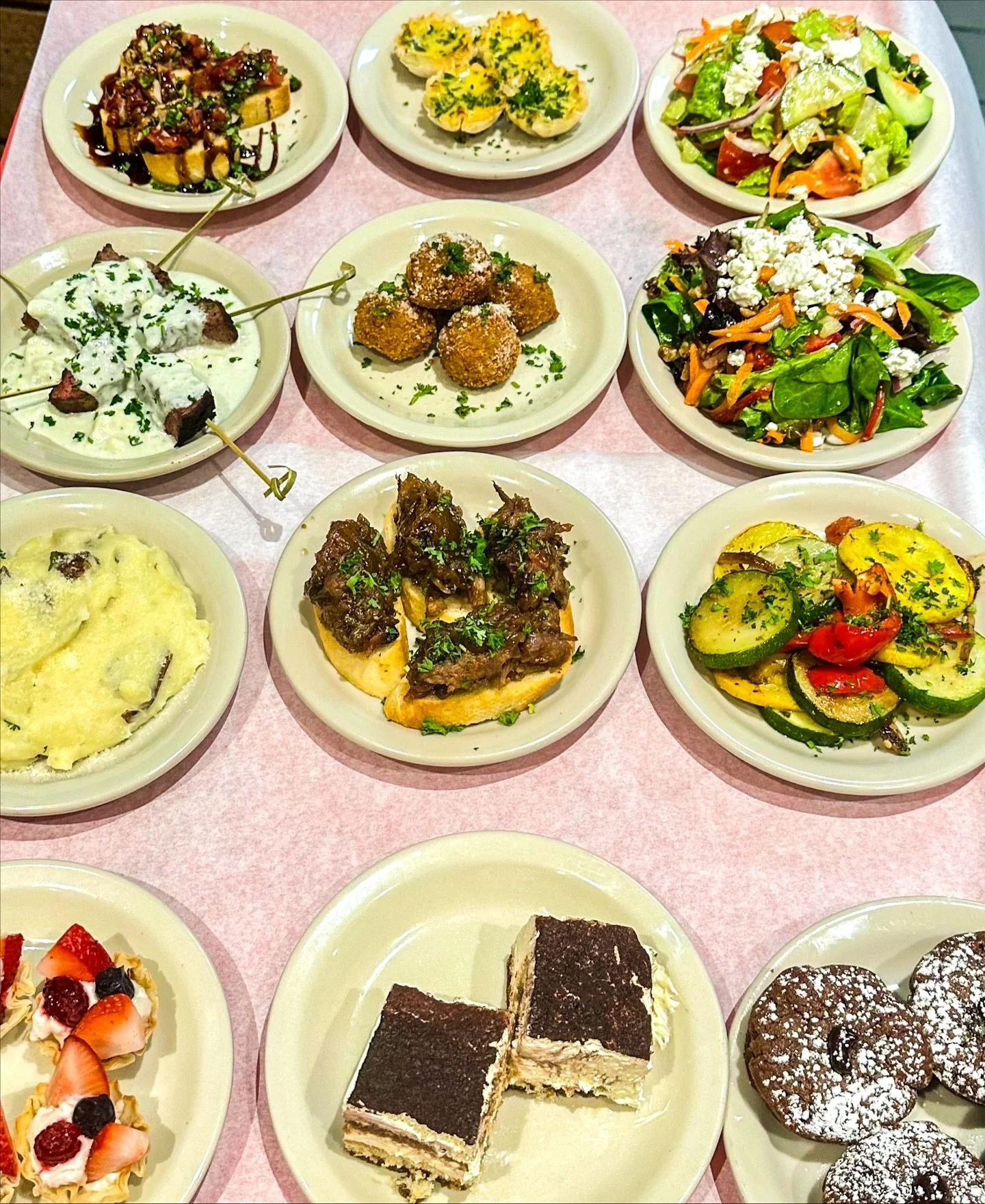 Our tastings are always 2 things: 🎉 complimentary &amp; delicious 🤤 
.
.
.
.
#plazacatering #weddingcatering #wedding #kcwedding #caterer #catering #partycatering #tasting #complimentarytasting #weddingtasting