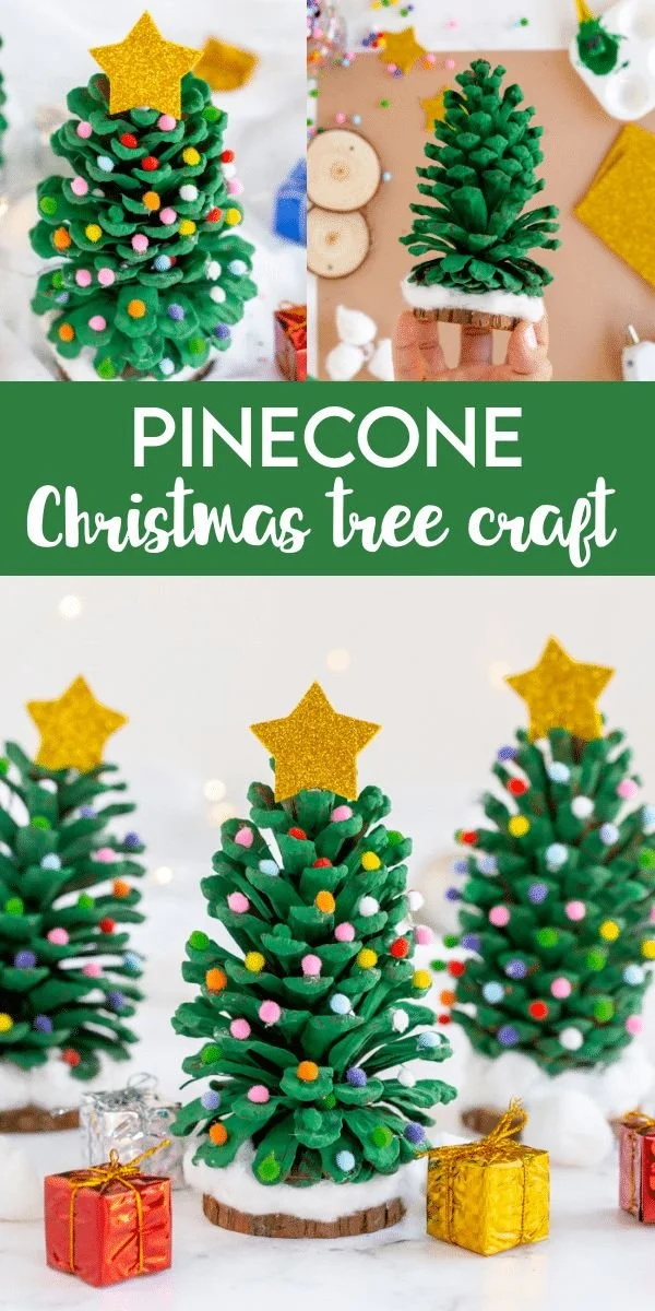 Pine Cone Christmas Tree Craft