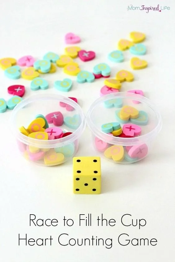 Valentine's Day Party Dice Game