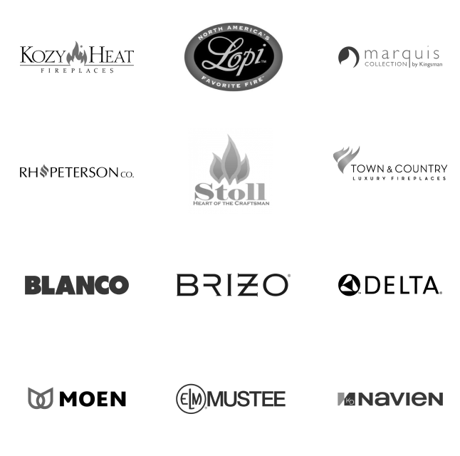 Brubaker Plumbing Heating & Air Conditioning Partner Logos 3 - Brubaker Showroom