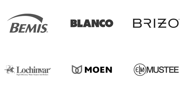 Plumbers Midland MI Partner Logos 2 - Brubaker Showroom