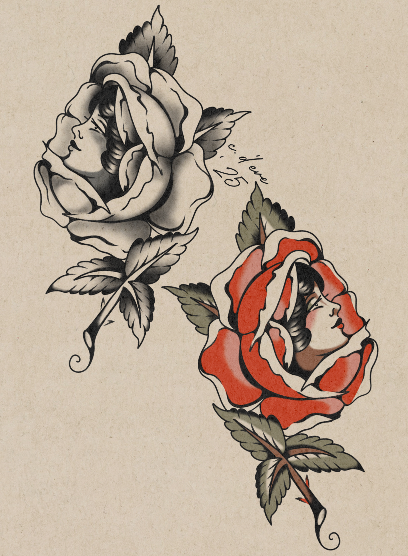 Dainty Dotty rose; 5” minimum