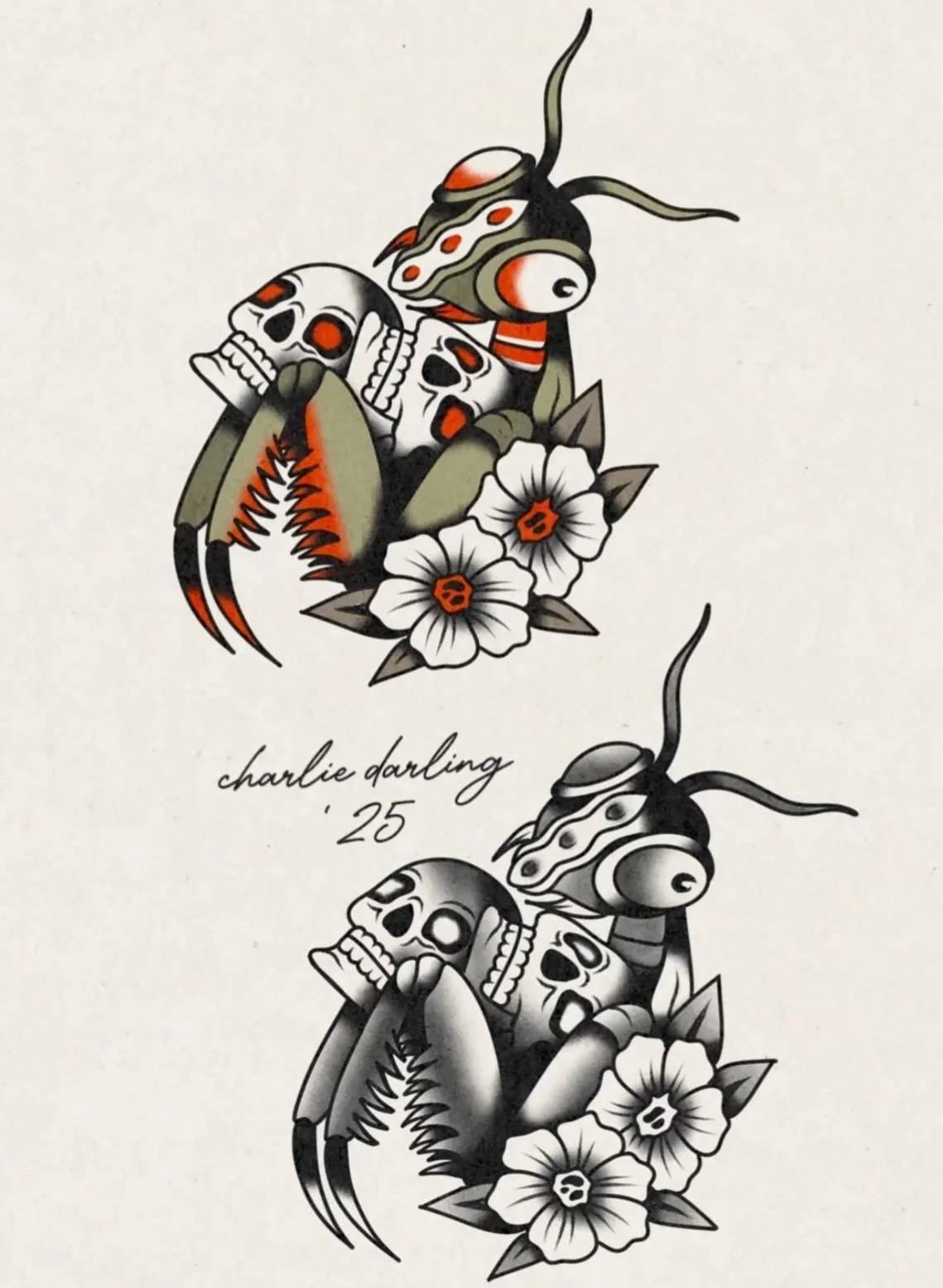 Praying mantis; 5.25" minimum