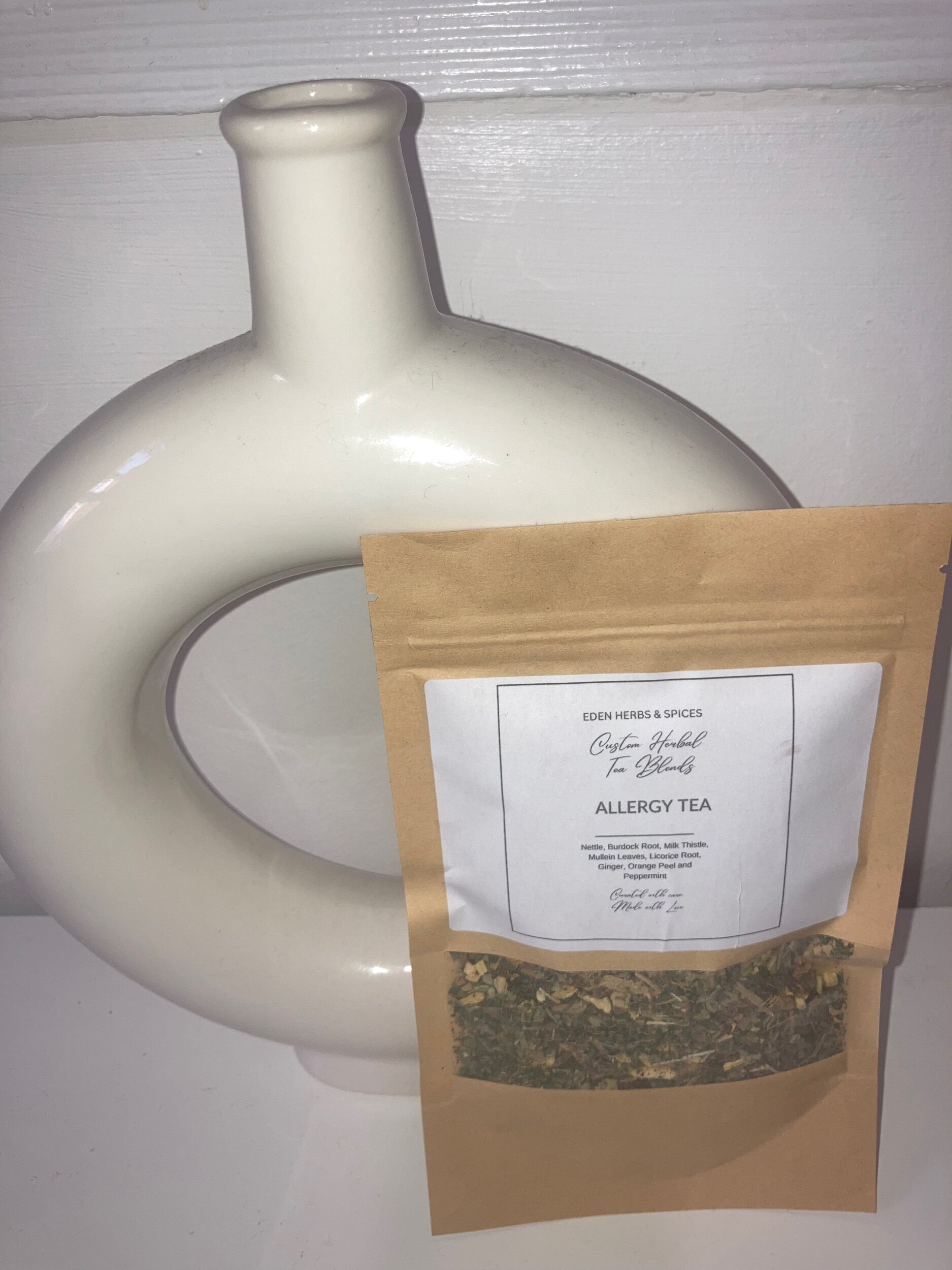 Allergy herbal tea blend