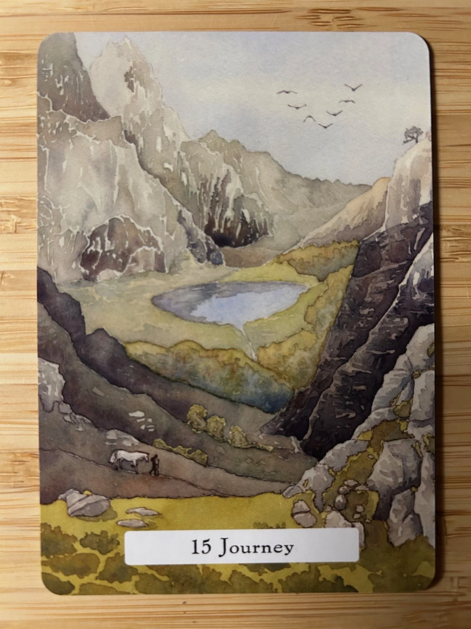 January Card of the Month – Journey / Temperance