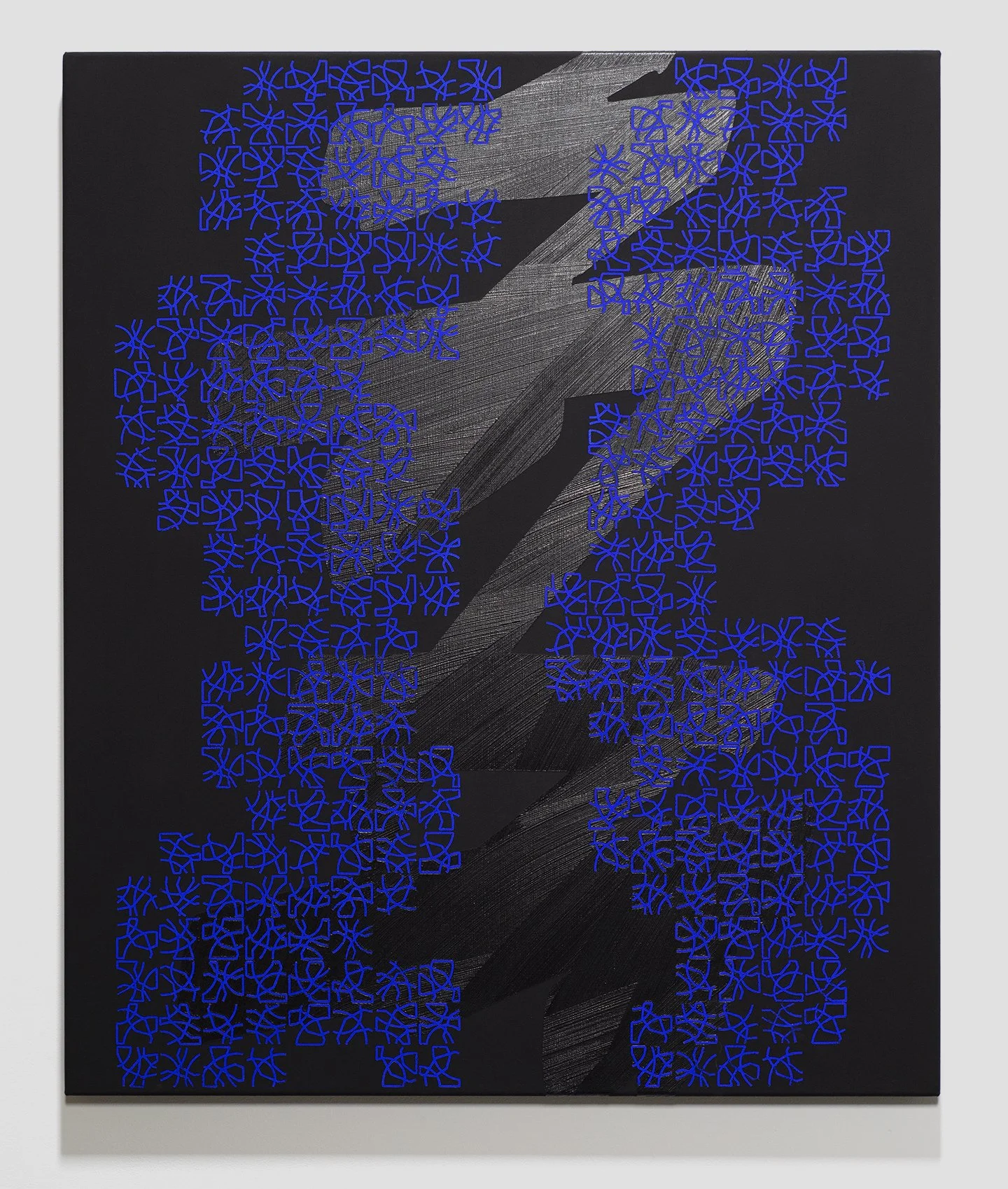Laszlo-Pierlot_Able to Play Infinitely [Gesture][20260114], 2026, acrylic on canvas,   35.5 x 29.5 in. [90 x 75cm]_8-1440.jpg