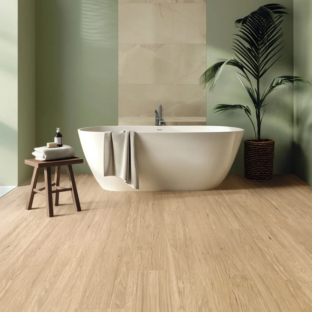 Karndean River Hickory golden toned rigid core LVP