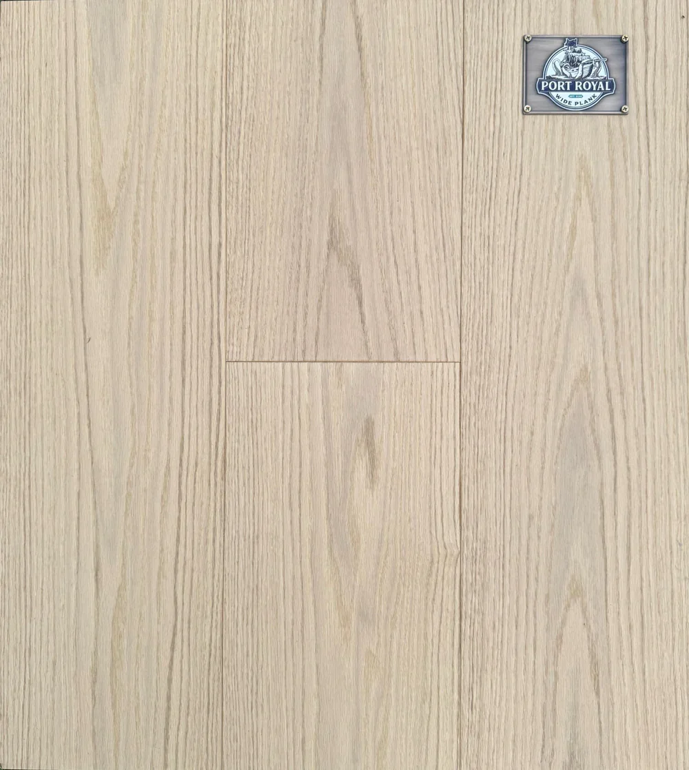 Port Royal's Engineered Wood in the color Queen Anne's Revenge, a light, nearly white color