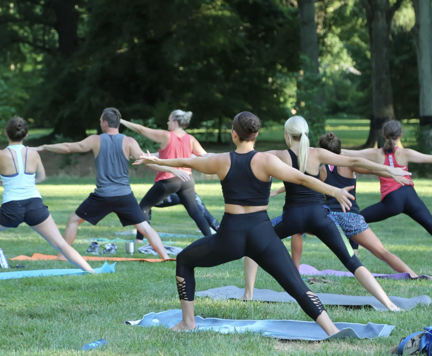 Yoga on the Lawn