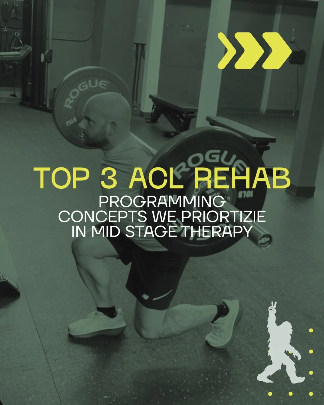 Mid stage ACL rehab comes with lots of moving parts and can be a challenge deciding what to dial in and what to focus on. By prioritizing the big pieces and targeting the right muscle groups, it becomes easier to tease out where things need to go and