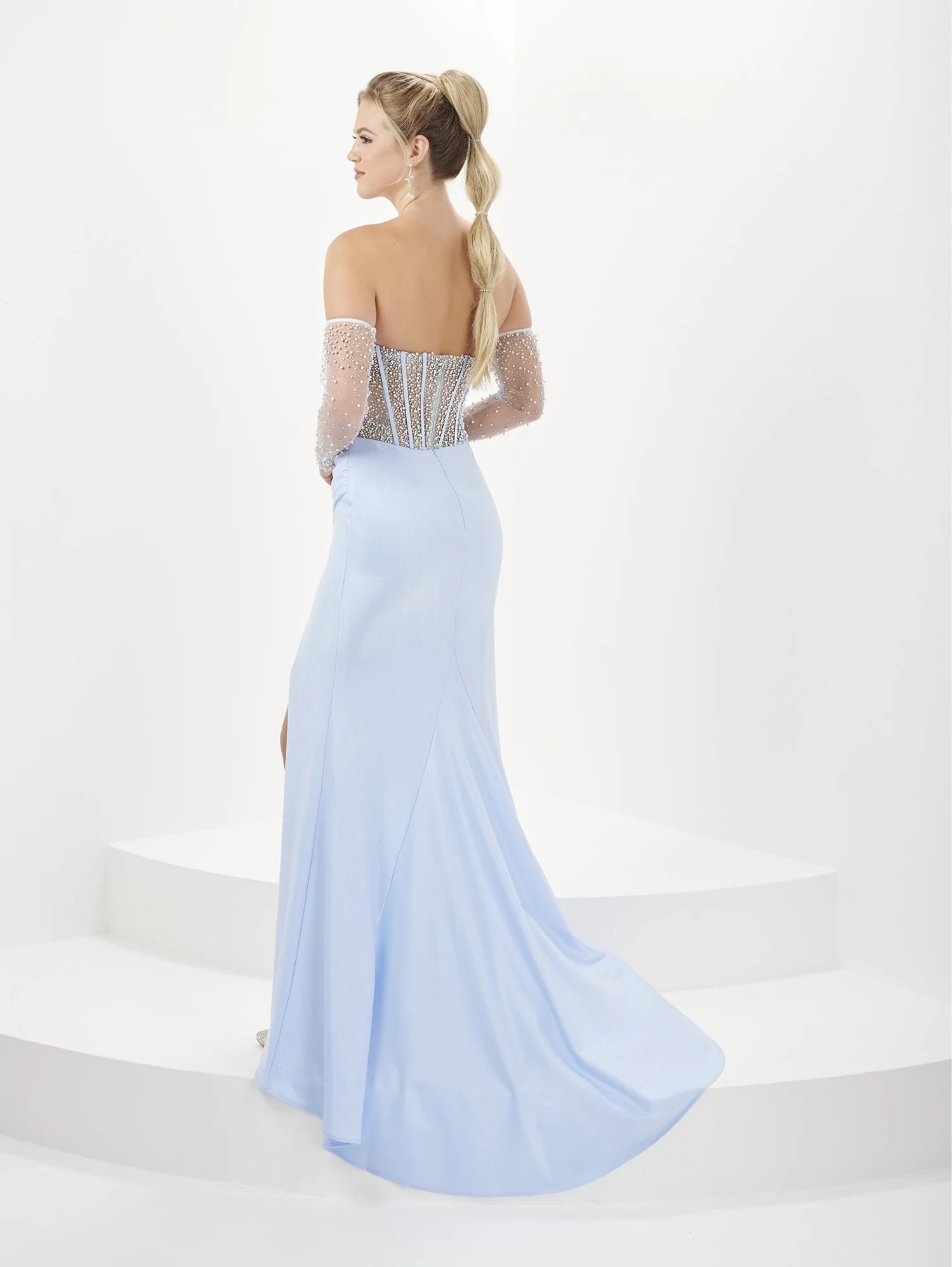 tiffany blue and silver bridesmaid dresses Kennedy Blue Allison Platinum Bridesmaid Dress
