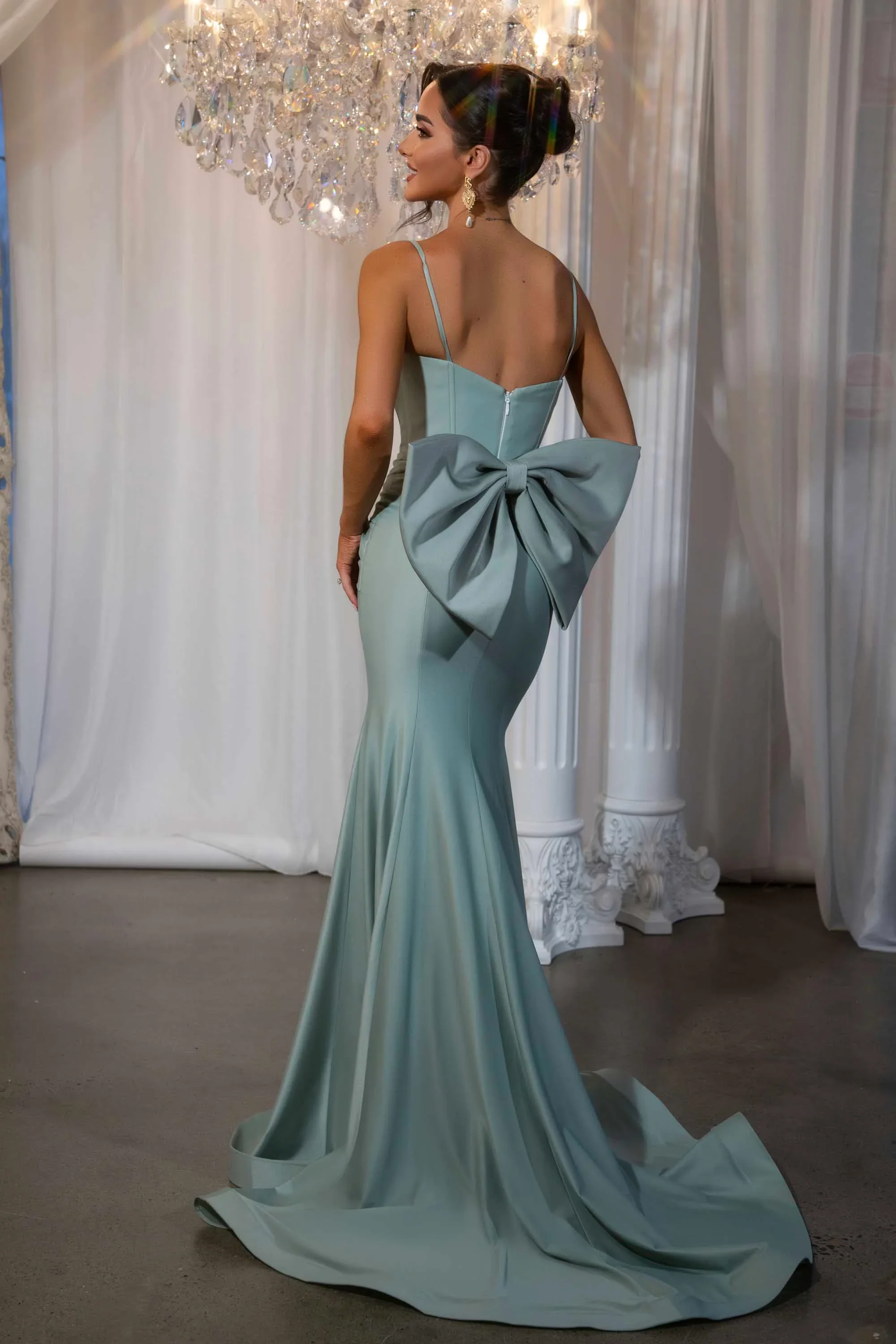 Marisa-Sage-Corset bridesmaids dresses in Miami.webp