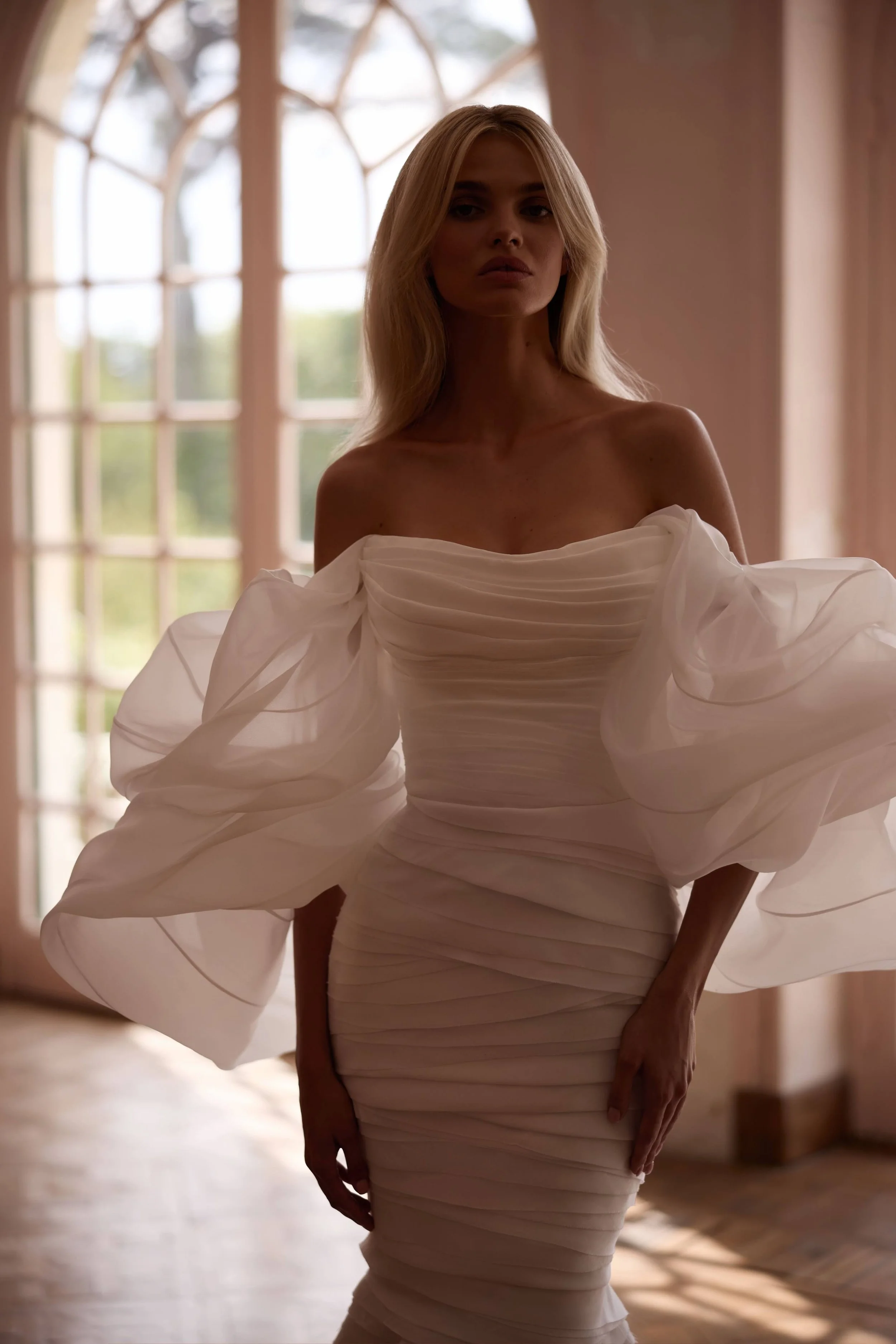 Proenza Wedding Dress_ Puffed Sleeve Wedding Dress.jpeg