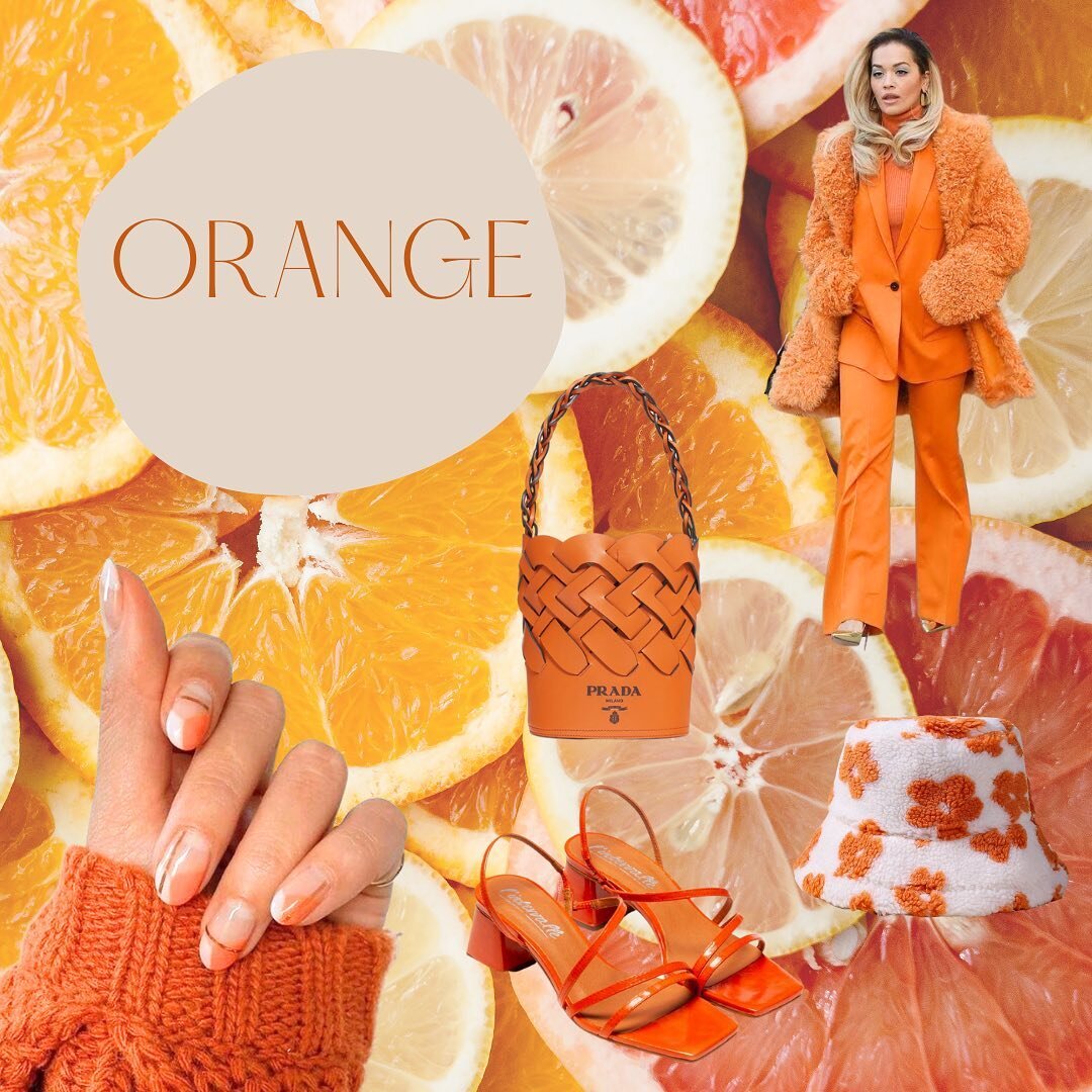 Today is time for a happy COLOR! Maybe it will now attract some warm weather here in Europe. 🙄 #orange #orangeisthenewblack #orangeaesthetic #coloranalysis