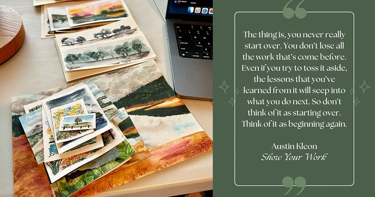 Inside the Studio: The Paintings that Helped Me Find My Creative Rhythm Again