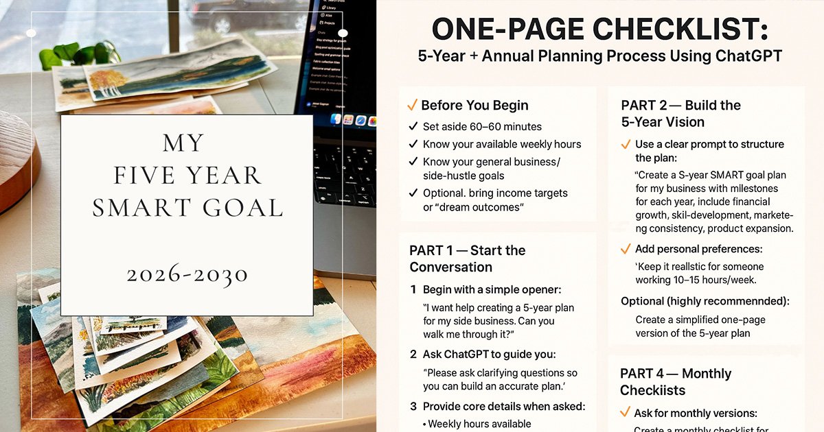 How I Used ChatGTP to Create My Five Year Plan
