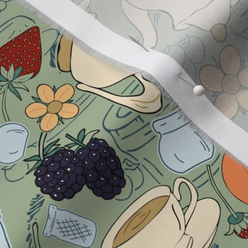 Picnics and Tea Time in Green