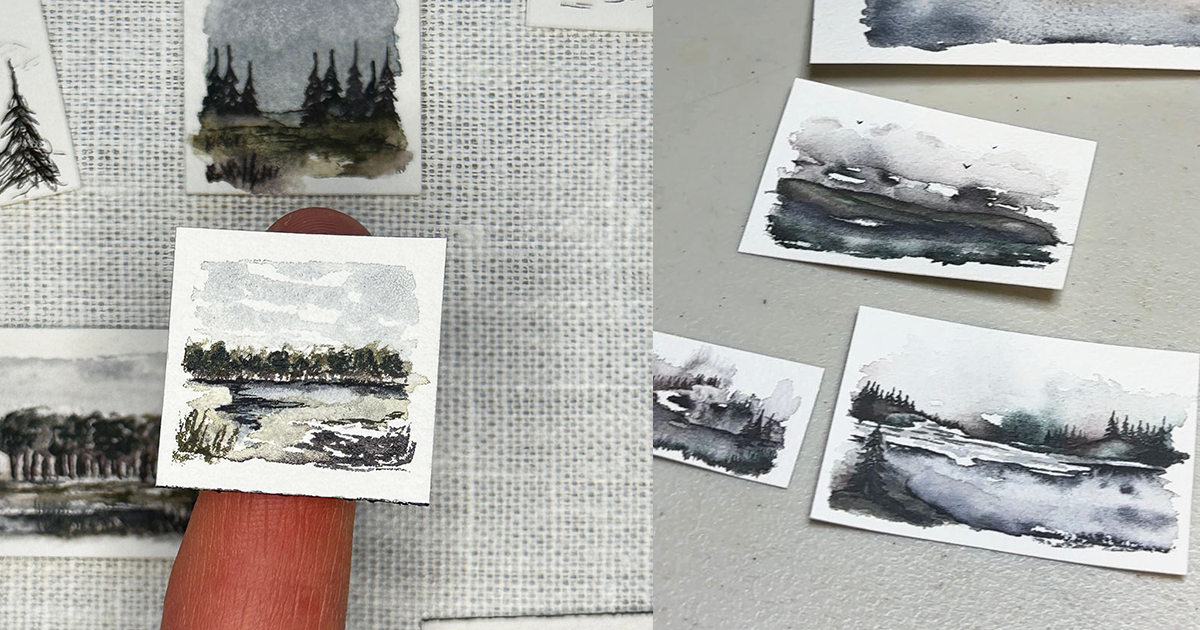 Tiny Paintings and What’s Fueling My Creativity Right Now