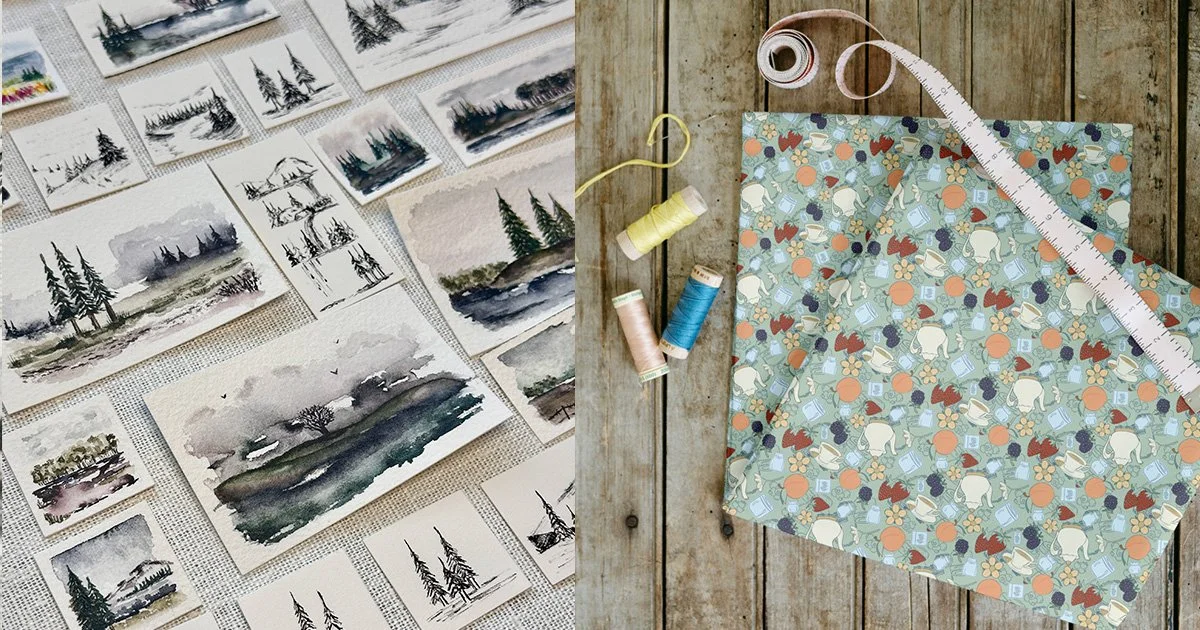 Finding Focus and a New Fabric Collection