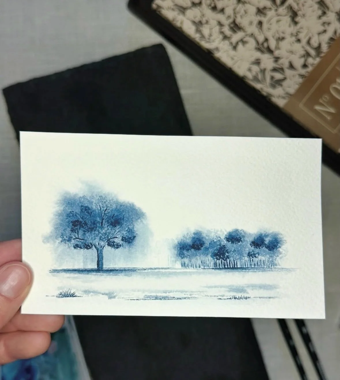 #throwback Studies in blue. I&rsquo;m taking a bit of a break, letting ideas percolate and enjoying exploring past ideas.
