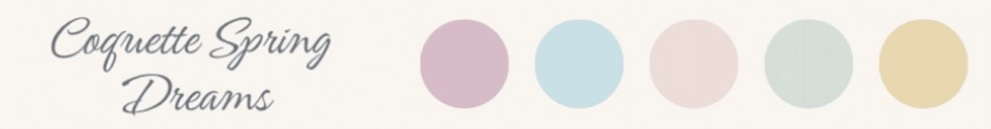 a pastel color palette