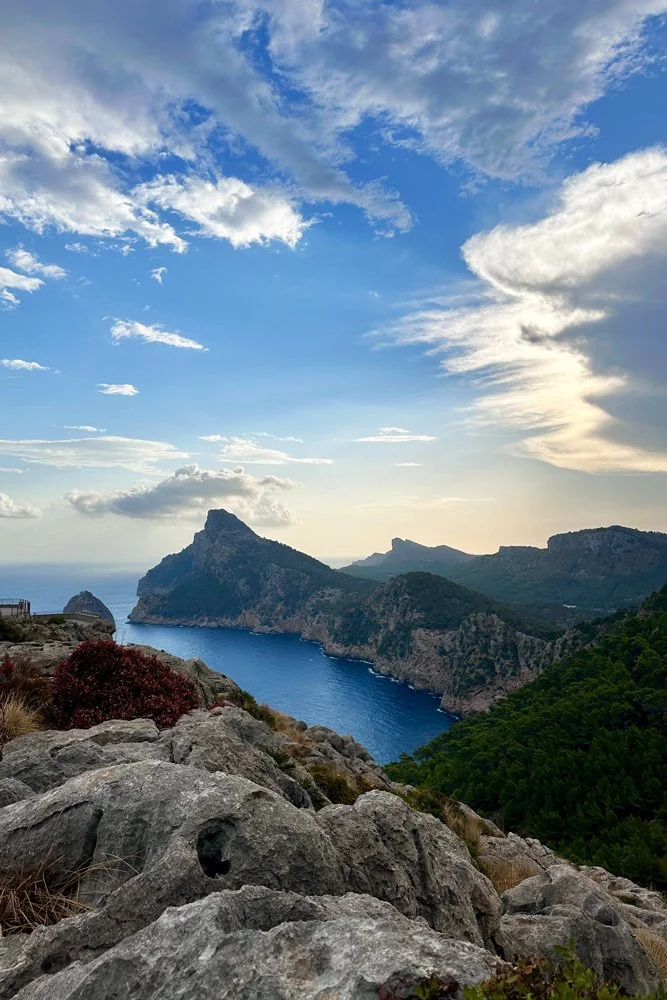 overlook of Formentor Mallorca, Spain