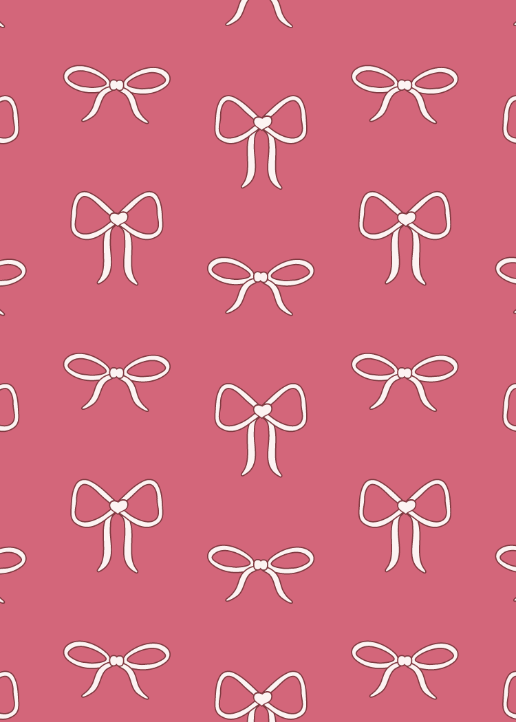 Blush and Bloom pink bows.