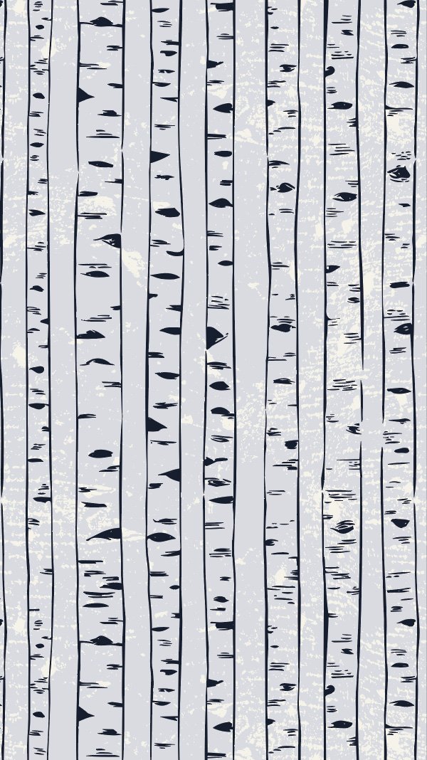 vertical stipe pattern featuring aspen trees