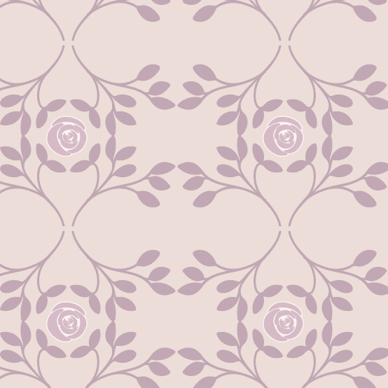 a vine geometric print