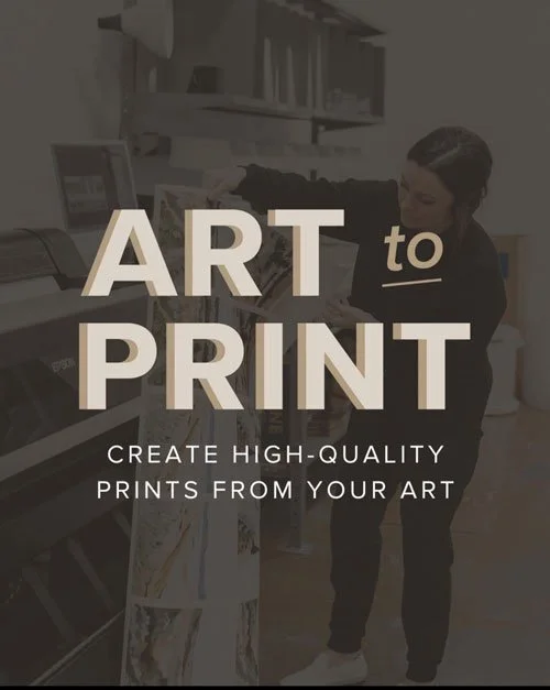 art to print online course by Laurie Anne Gonzalez