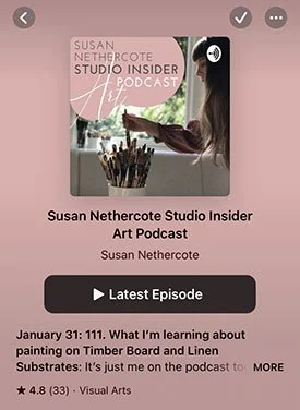 podcast artwork Susan Nethercote Studio Insider Podcast