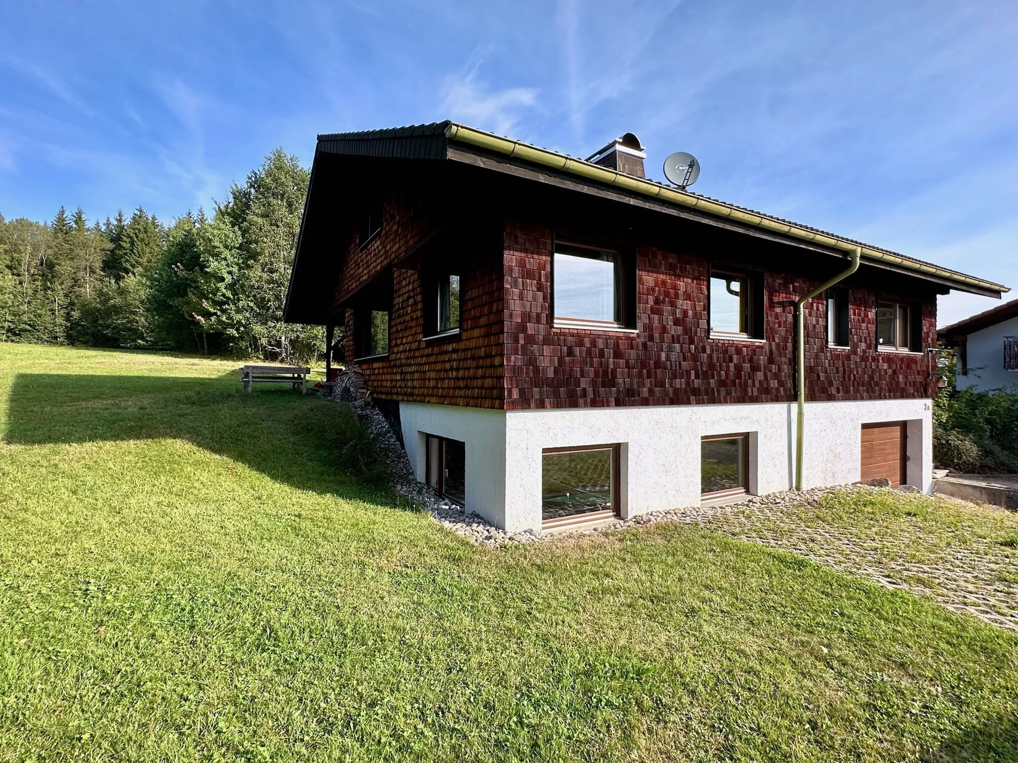 Aussenansicht Ferienhaus Haus Grossmoos im Hochschwarzwald