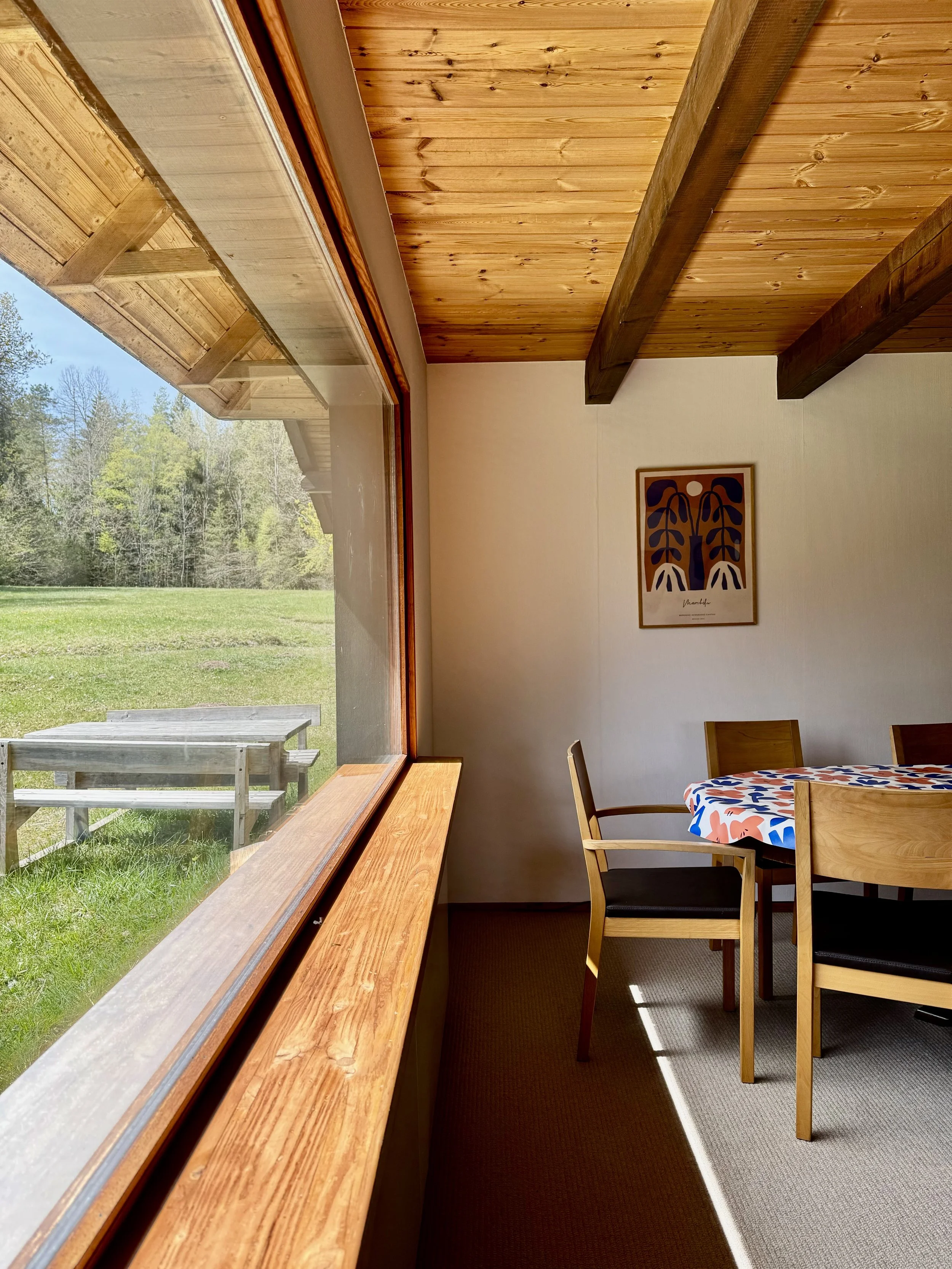 Fensterbank im Wohnzimmer im Ferienhaus Haus Grossmoos im Hochschwarzwald